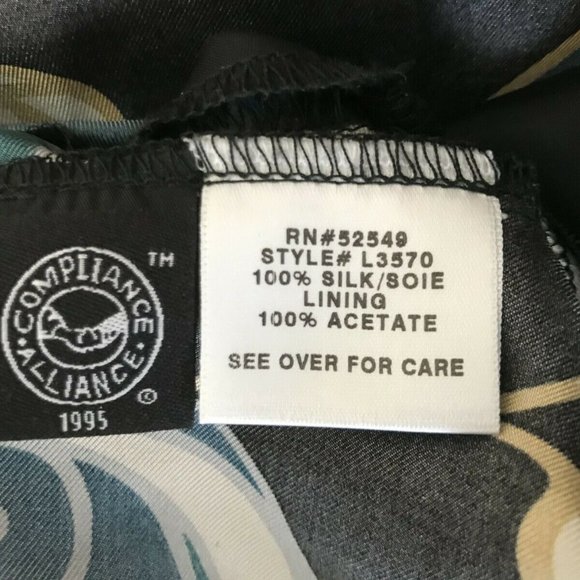 SOLD 🔥Laundry Shelli Segal Silk Swing Cocktail - Picture 4 of 4